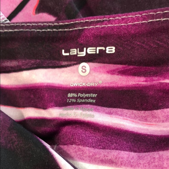 Layer 8 cold compression pink Camo leggings! - Picture 5 of 6